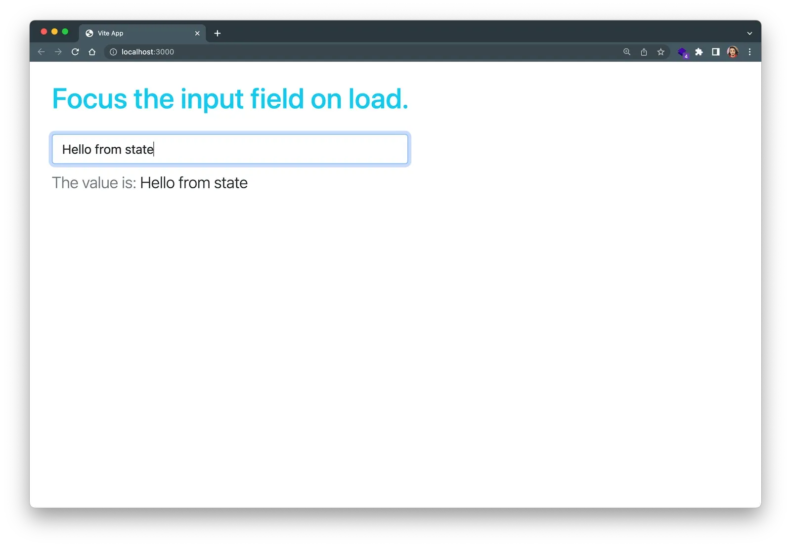 Value updated directly by using ref in a 2-second timeout broke our application.